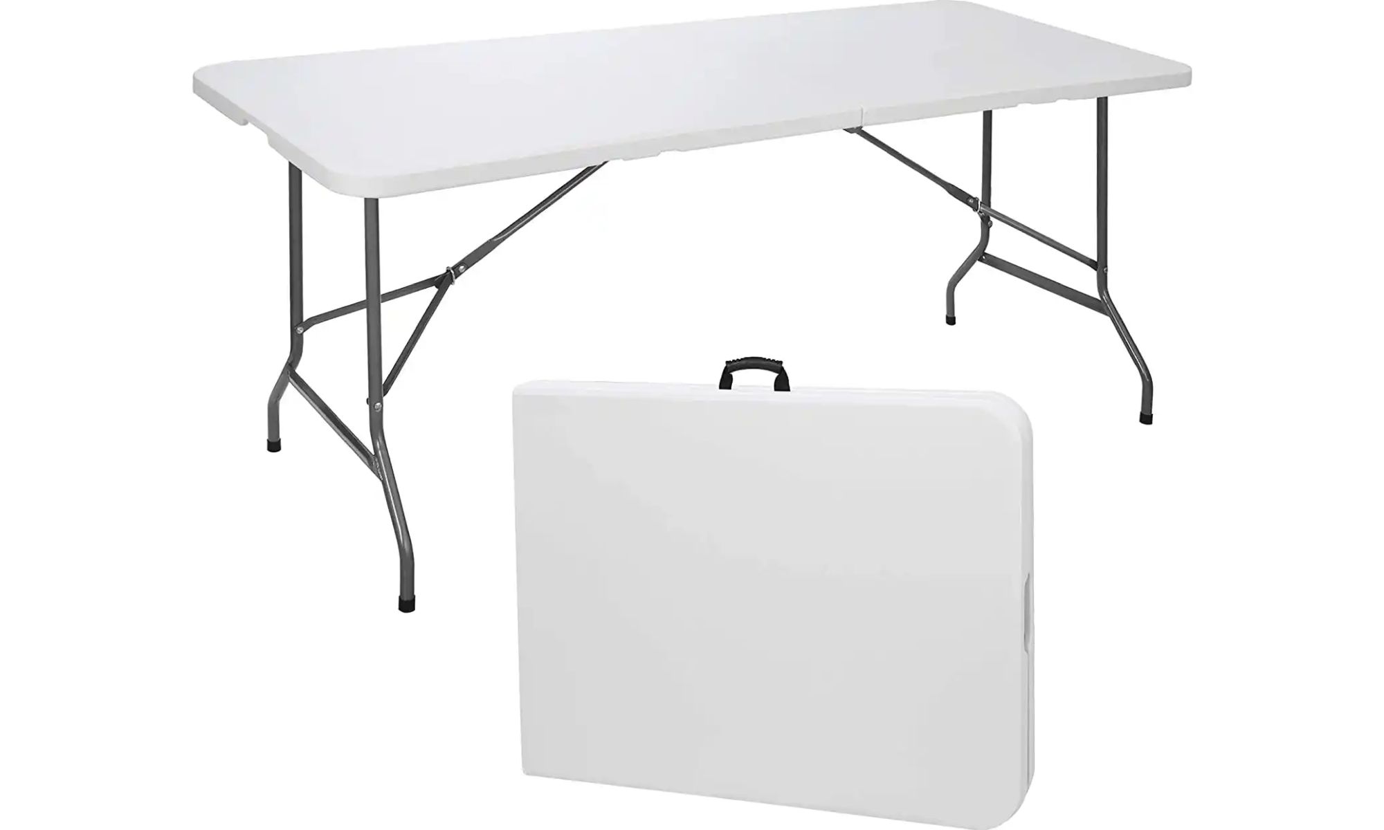Folding Half Table (6')